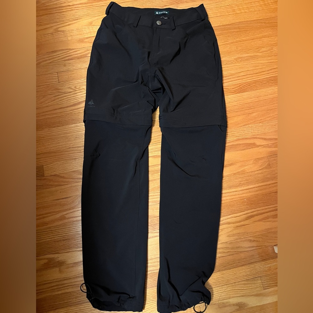 (2/$90) Woods True North Strong Black Pants